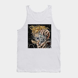 Retro Hipster Selfie Tank Top